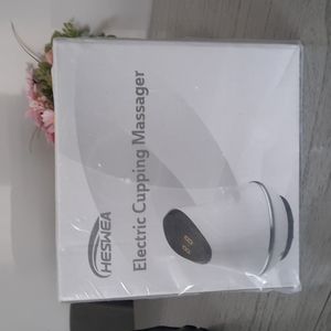 Electric cupping massager